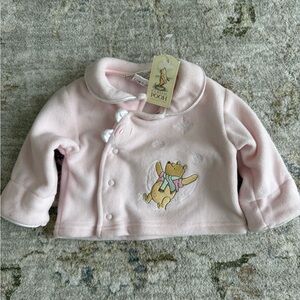 Vintage / y2k Winnie the Pooh Pink Baby Jacket